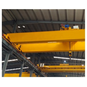 Cầu Dầm Dầm Đôi 100 Tấn Kiểu Châu Âu 80 / 20 Tấn Mô Hình QD Cầu Trục Du Lịch Trên Cao Chạy Điện Xưởng Sản Xuất - Product Image 4