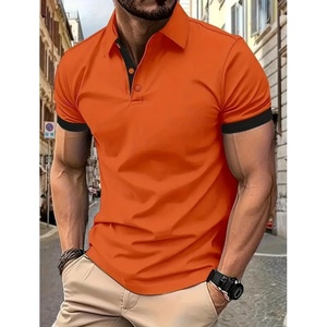 Polo de golf classique pour homme, manches courtes, col à double bordure, séchage rapide, performance optimale - Product Image 5