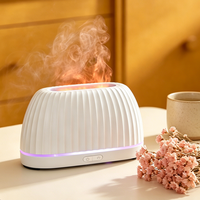 Difusor de Aroma Multifuncional - Difusor de Aroma con Llama y Función de Humidificador, Ambientador para el Hogar