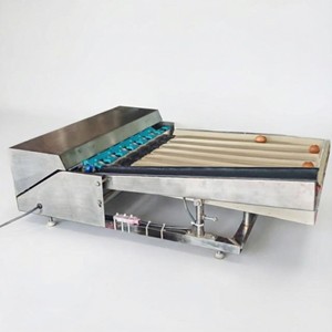 เครื่องคัดแยกไข่ความแม่นยำสูง ขนาดกะทัดรัด 2000 ฟองต่อชั่วโมง สแตนเลส พร้อมเครื่องชั่งดิจิตอล 220V - Product Image 5