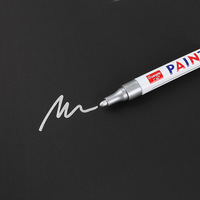 2023 LOGO personnalisé à chaud variété de couleurs métalliques disponibles structure de valve stylo marqueur de peinture de pneu