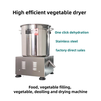 2025 Machine de déshydratation de légumes 220V Fruits herbes carotte tomate centrifugeuse Machine de séchage rotative Machine de déshuilage pour puces