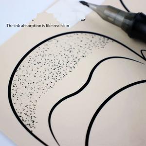 Factory Price <b>Permanent</b> <b>Makeup</b> <b>Accessories</b> Tattoo Silicone Pad Hair Pattern Latex Practice Skin Microblading Tattoo Supplies - Product Image 2