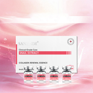 Sérum de soin du visage à l'acide hyaluronique AQUA, acide hyaluronique, peptide bleu, hydratation, réparation de la peau, usine cosmétique OEM - Product Image 5