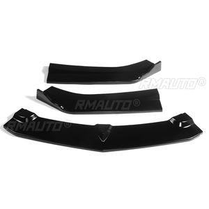 3 Piezas, 2015-2018, para Chevy Camaro, Kit de Carrocería para Parachoques Delantero, Alerón, Difusor, Protector, Negro Brillante, ABS - Product Image 3