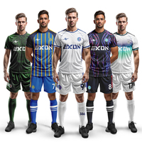 Uniforme de Fútbol Sublimado Personalizado con Tela Transpirable para Partidos de Clubes