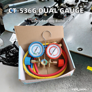 A/C Manifold Đo Thiết Lập 3 Cách Tự Động Lạnh Công Cụ Chẩn Đoán Kit Điều Kiện Không Khí Đa Hệ Đo Thiết Lập Cho R410a R134a R1234yf - Product Image 4