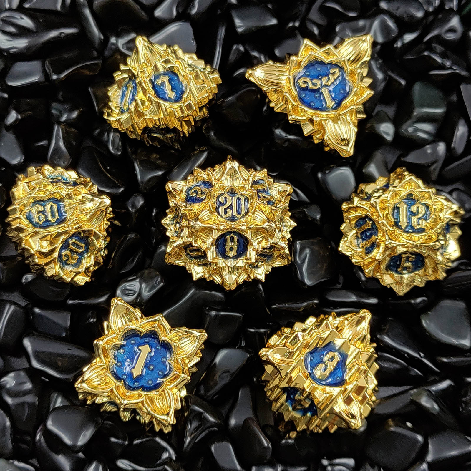 bleu doré
