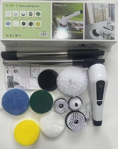 2026 Home Electric Multi-Purpose Spin Scrubber Cleaning Brush with ABS Plastic and Microfiber for <b>Car</b> <b>Interior</b> Care - Product Image 5