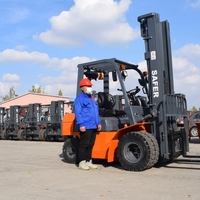 Forklift Diesel 2t 3t 3.5t 4t 5 Ton Mesin Jepang Harga Pabrik Lebih Murah, Bersertifikasi CE ISO, Forklift Diesel Off Road untuk Pertanian