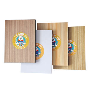 12mm 2nd Gen Phenolic nhỏ gọn Laminate gỗ sợi lõi đen không thấm nước và chống cháy Hội Đồng Quản trị cho phân vùng văn phòng 4x8 6x8 ft - Product Image 1