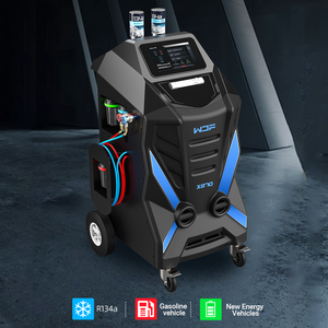 Máquina <span class=keywords><strong>de</strong></span> Recuperación y <span class=keywords><strong>Carga</strong></span> <span class=keywords><strong>de</strong></span> Aire Acondicionado <span class=keywords><strong>R134A</strong></span> Totalmente Automática, Compatible con ISV Charge, Pequeña, Puede Cargar X870 para Todos los Autos - Product Image 3