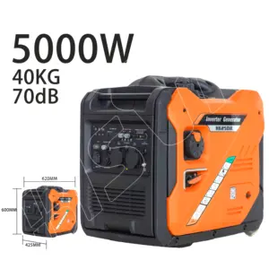 Bison Portable Remote Start Dual Fuel 5Kw 5.5Kw Gasoline Petrol Generator For Home Use