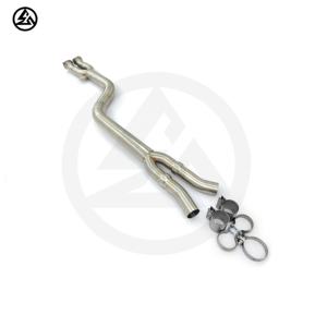 Système d'échappement en acier inoxydable CSZ hautement recommandé pour BMW X3M F97 & X4M F98 Single Midpipe 3.0T S58 Expédition rapide - Product Image 6