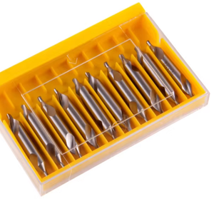 2025 High-Speed Steel B-Type <b>Drill</b> <b>Bit</b> Set Metal Lathe Center Tinned - Product Image 1