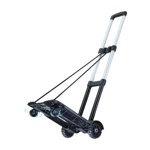 Troli Truk Troli Lipat Portabel, Koper Belanja Ringkas Lipat Teleskopik Aluminium Mini, Bisa Dilipat Ringan - Product Image 1