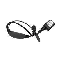 Caméra de recul JUNCHI 4L0980551 pour coffre Audi, pour l'aide au stationnement et l'imagerie de vision arrière, en plastique PVC pour Q7A6C6A8/D3