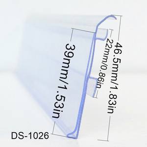 Suporte transparente de etiqueta, suporte de etiqueta de borda para superfície - Product Image 3