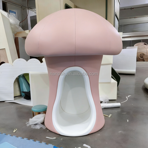 Casa de Juegos Infantil de Espuma con Diseño de Hongo, Equipo de Juego Interior para Niños Pequeños, Juguete para Trepar y Gatear para Cafeterías, Preescolares, Centros Comerciales y Fiestas - Product Image 4