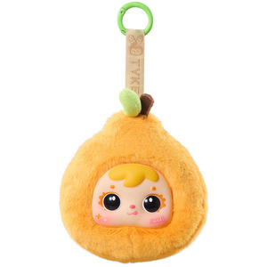 Tres llaveros de peluche con forma de fruta Little Mao de 1584 cm, juguete suave para niñas, regalo - Product Image 5