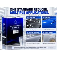 Diluant de peinture automobile haute performance à évaporation rapide en aérosol 4L pour la dilution de la peinture automobile et le nettoyage des équipements