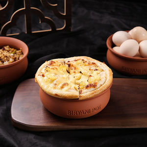 Olla de terracota Biryani india clásica, olla de comida de arcilla de cerámica - Product Image 5