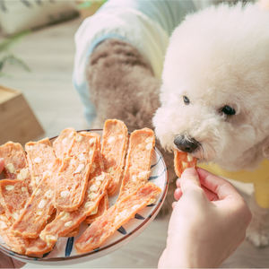 Fábrica OEM ODM al por mayor de patatas fritas de pollo secas con queso golosinas para perros golosinas dentales de alta proteína masticables comida golosinas aperitivos para perros - Product Image 2
