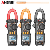 Pince Ampèremétrique Numérique Automatique ANENG PN107 True RMS, Multimètre Électrique 4000 Points, Testeur CAT II 600V AC/DC, Multitesteur de Tension