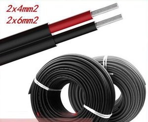 <span class=keywords><strong>DC</strong></span> <span class=keywords><strong>1</strong></span>,8 KV PVF1 <span class=keywords><strong>1</strong></span>*4mm Verzinntes Kupfer-Solarkabel XLPE-Isolierung Geeignet für Direktverlegung und Rohrleitungsverlegung in Solaranlagen - Product Image 4