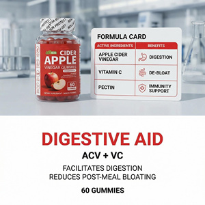 Apple <b>Cider</b> Vinegar Gummies Herbal Daily Dietary Supplement Body Management Gut Health and Daily Physical Care - Product Image 6