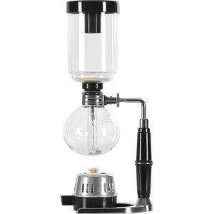 2024 nouvelles idées de produits Siphon Pot ménage verre cafetière Siphon manuel cafetière ensemble de café - Product Image 1