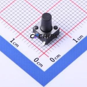 TSD003B09010A Tactile Switch SMD-4P,6x6mm Switch Round Button 1N Vertical Mount 6mm - Product Image 1