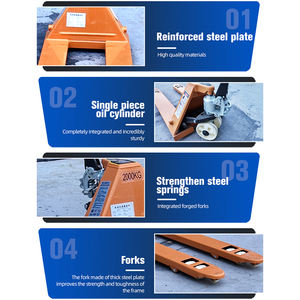 Fabrika fiyat CE 2.0 Ton 2.5Ton 3000 kg transpalet hidrolik manuel transpalet - Product Image 6