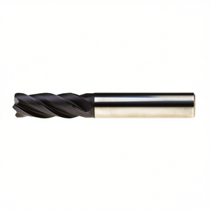 Fresa de carburo Ttake Ta1408 con recubrimiento Nano TiAlN, helicoidal de 35-38 grados, 4 filos - Product Image 2