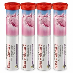 Tabletas Efervescentes <span class=keywords><strong>de</strong></span> <span class=keywords><strong>Vitamina</strong></span> C 1000mg, Alta Absorción, Refuerzo Inmunológico, Sabor Naranja, 10 Tubos - Product Image 4