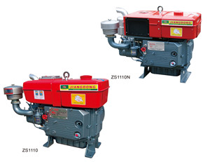 เครื่องยนต์ดีเซล JD รุ่น ZS1110 ขนาด 20 แรงม้า สูบเดียว ระบายความร้อนด้วยน้ำ - Product Image 1