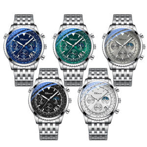 Nouvelle <span class=keywords><strong>montre</strong></span> de luxe pour hommes étanche lumineux Date chronographe homme <span class=keywords><strong>montre</strong></span> Sport Quartz <span class=keywords><strong>acier</strong></span> inoxydable montres pour hommes 928 - Product Image 6