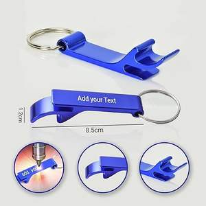 100PCS Décapsuleurs Porte-clés Personnalisés, Décapsuleurs Porte-clés avec Logo et Texte Gravés sur Mesure en Gros - Product Image 5