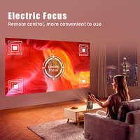 Proyector de Cine en Casa Portátil BYINTEK X20 Focus Smart Android Mini LED WIFI LCD 3D 4K Video 1080P