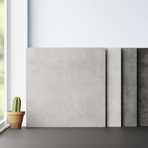 <span class=keywords><strong>Carreaux</strong></span> <span class=keywords><strong>de</strong></span> sol intérieurs modernes en céramique grise mate antique 800x800 simples antidérapants pour salon, hall, villa - Product Image 1