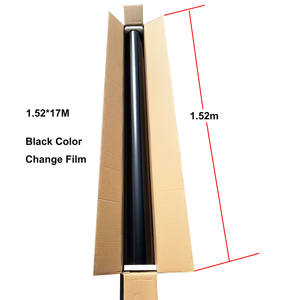 Venta al por mayor brillante Piano negro 1,52*17M PVC brillante Negro envoltura vinilo Color Ppf Color coche envoltura vinilo negro vinilo Coche Películas - Product Image 6