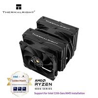 Thermalright Frost Commander 140 noir double tour CPU refroidisseur d'air 5 x 8mm tuyaux de chaleur 120mm et 140mm ventilateurs
