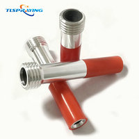 Pistolet de sablage Venturi à double couche d'entrée d'air de haute qualité, buse de sablage en carbure de bore en acier pour équipement de nettoyage
