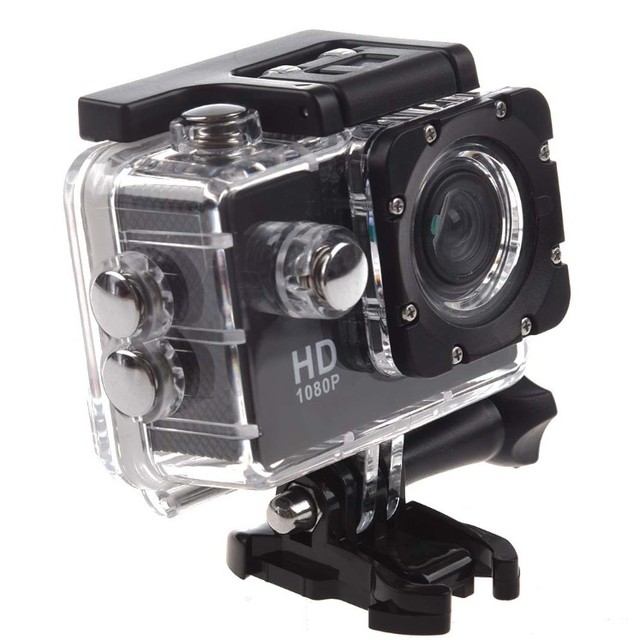 Mini WiFi Outdoor Sports Action Camera Full HD 1080P Waterproof with 10x Optical Zoom and CMOS Imaging Sensor