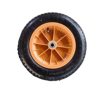 10 12 13 14 15 16 pouces PU mousse plat gratuit brouette roue et pneus pour Wagon chariot tondeuse à gazon camions à main