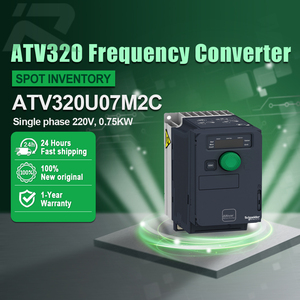 อินเวอร์เตอร์รุ่นใหม่ ATV320U07M2C ยี่ห้อ Altivar ATV320 แบบ 1 เฟส 220V 0.75KW ไดรฟ์ปรับความเร็วรอบมอเตอร์ขนาดกะทัดรัด ATV320 VFD - Product Image 1