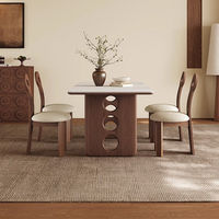 Nouvelle Arrivée 2026 – Table à Manger en Bois Massif Style Vintage Simple, Vente en Gros Usine, Meilleure Vente