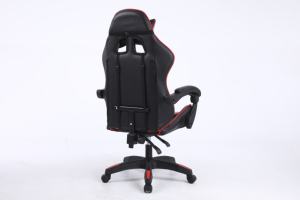 Silla giratoria plegable para juegos de carreras con logotipo personalizado, silla para ordenador de oficina, silla de cuero sintético OEM disponible - Product Image 3