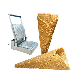 Machine à rouleaux d'œufs croustillants à la crème glacée professionnelle et robuste, surface antiadhésive pour les cafés - Product Image 4