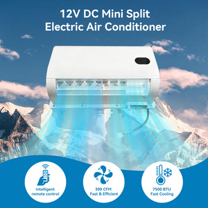 Mini Split de 12v 24v, Aire Acondicionado para Camiones, <span class=keywords><strong>Autocaravanas</strong></span>, Remolques, Furgonetas, Enfriamiento Rápido - Product Image 3